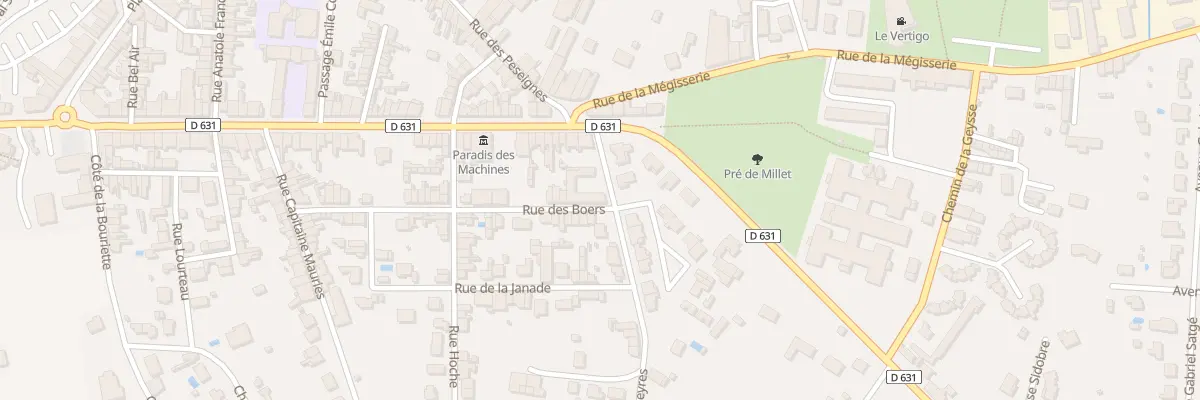 Plan du 29 Rue des Boers à Graulhet