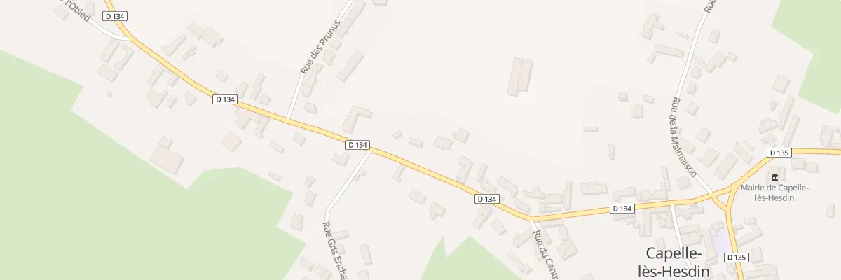 Plan du 156 Rue Neuve à Capelle-lès-Hesdin