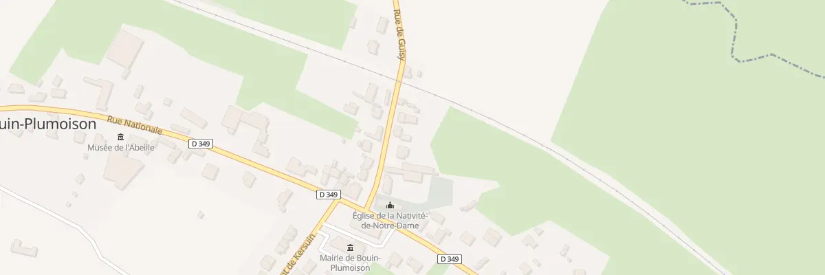 Plan du 88 Rue de Guisy à Bouin-Plumoison