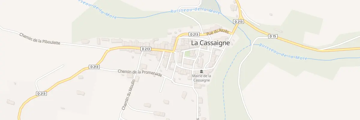 Plan du 2 Rpe de la Tourelle à La Cassaigne