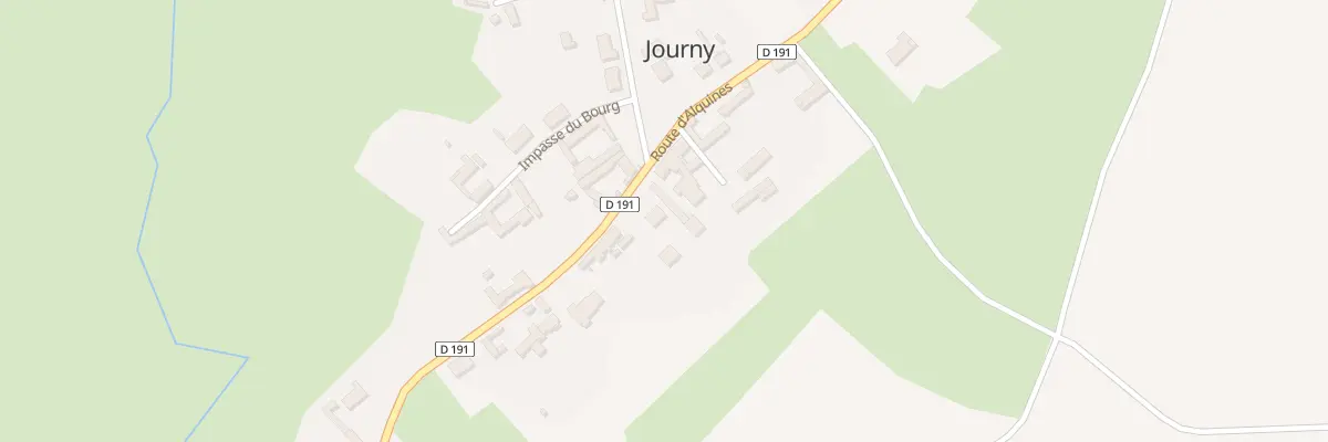 Plan du 65 Rte d’Alquines à Journy