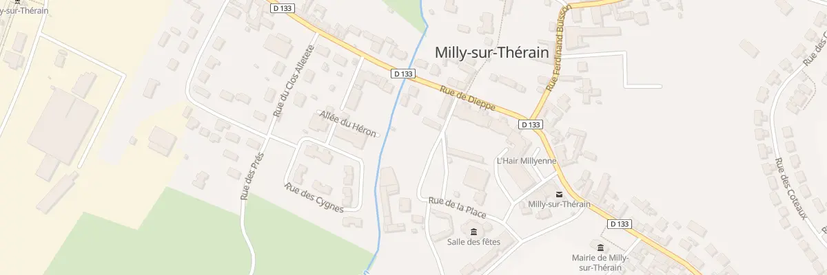 Plan du 31 Rue de Dieppe à Milly-sur-Thérain