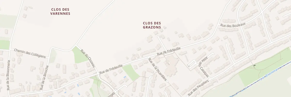 Plan du 213 Rue de Frédeville à Saint-Jean-de-Braye