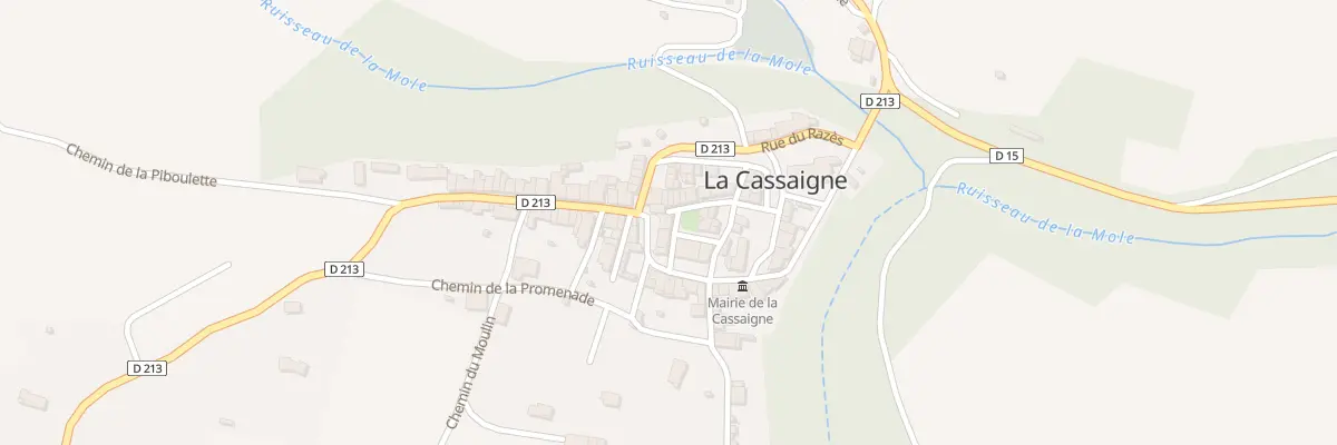 Plan du 3 Pas du Porche à La Cassaigne