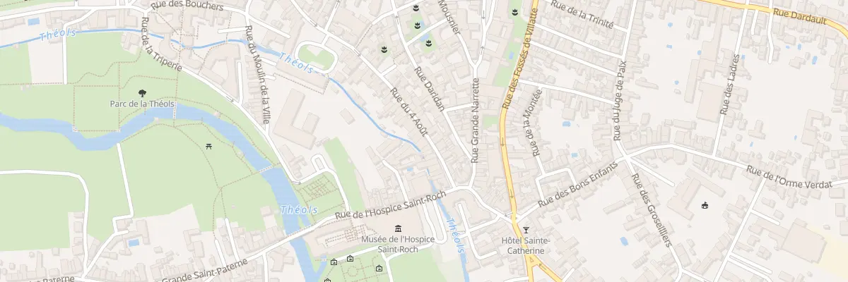 Plan du 56 Rue du Quatre Aout à Issoudun