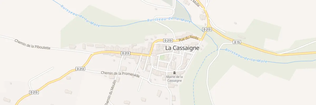 Plan du 14 Pas du Porche à La Cassaigne