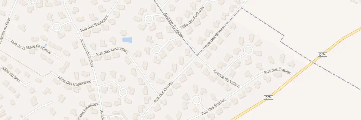 Plan du 15 Rue des Ormes à Chavenay