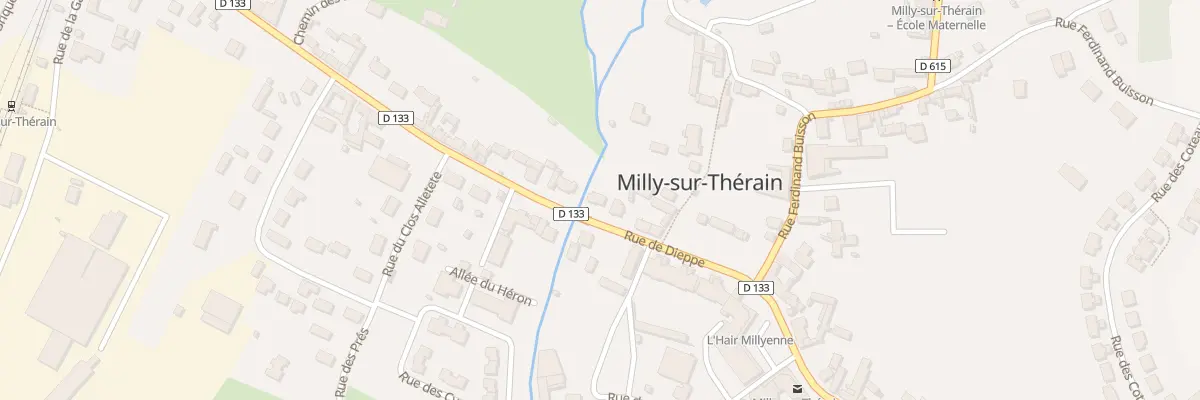 Plan du 52 Rue de Dieppe à Milly-sur-Thérain