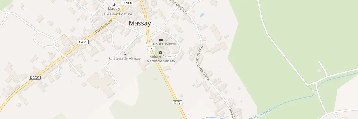 Plan du 304 Le Bourg à Massay