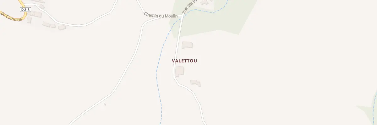 Plan du 72 Valetou à La Cassaigne