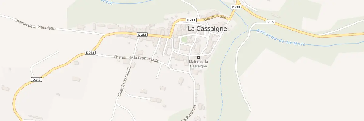 Plan du 5 All des Platanes à Clermont-sur-Lauquet