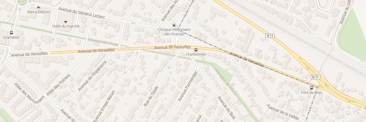 Plan du 1 Rue du Stade aux Clayes-sous-Bois