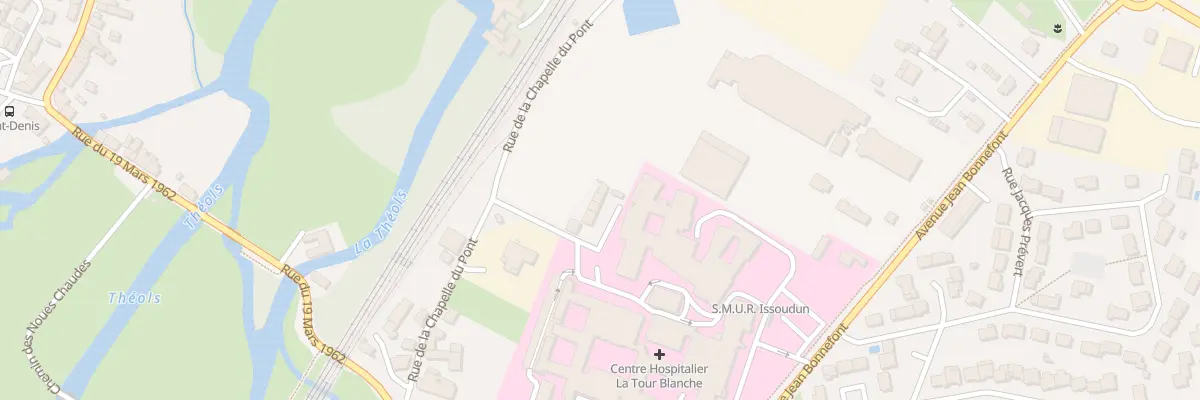 Plan du 5 Rte de Saint Ladres à Issoudun
