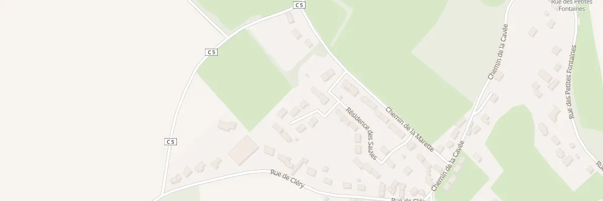 Plan du 33 Res des Saules à Frémécourt
