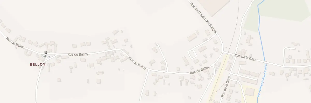 Plan du 6 Rue de Belloy à Saint-Omer-en-Chaussée