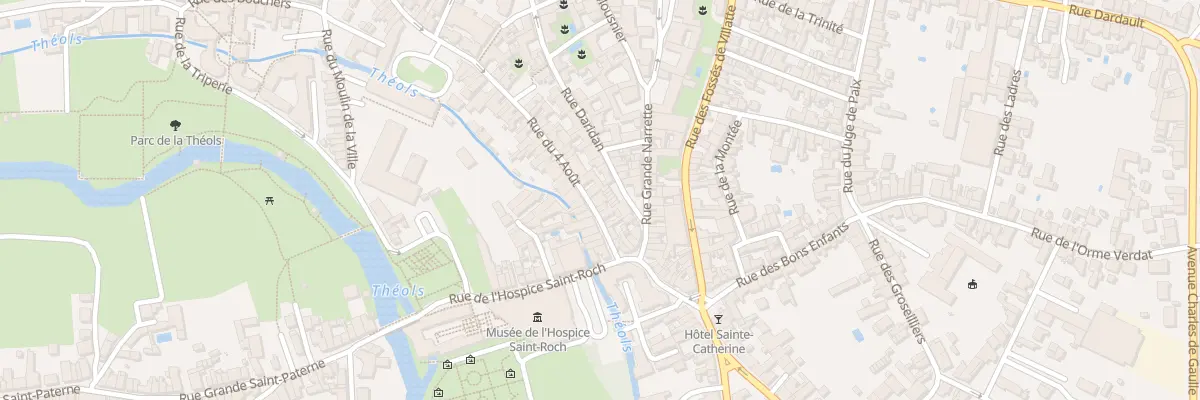 Plan du 63 Rue du Quatre Aout à Issoudun