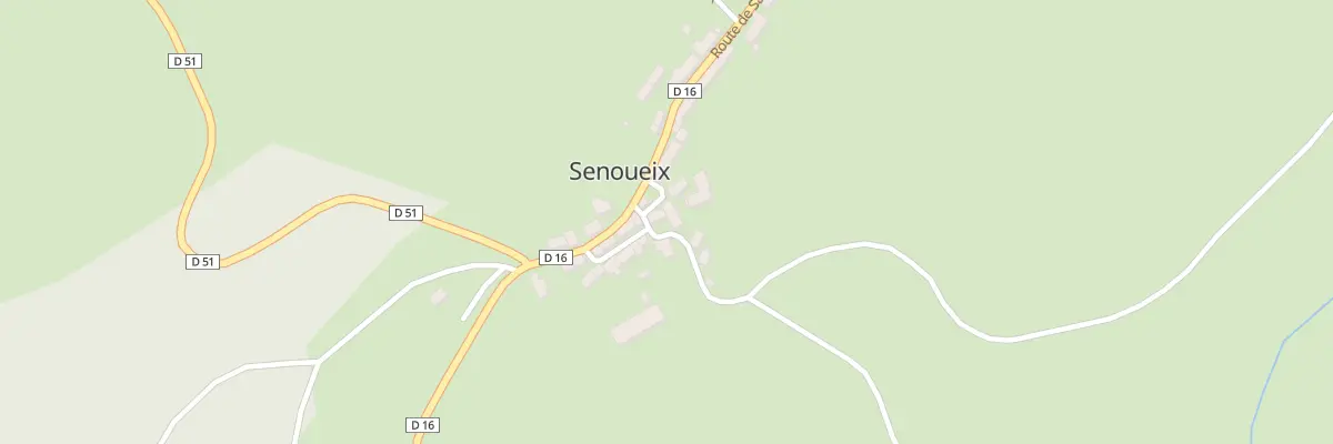Plan du 3 Rte de Villemoneix, Senoueix à Gentioux-Pigerolles