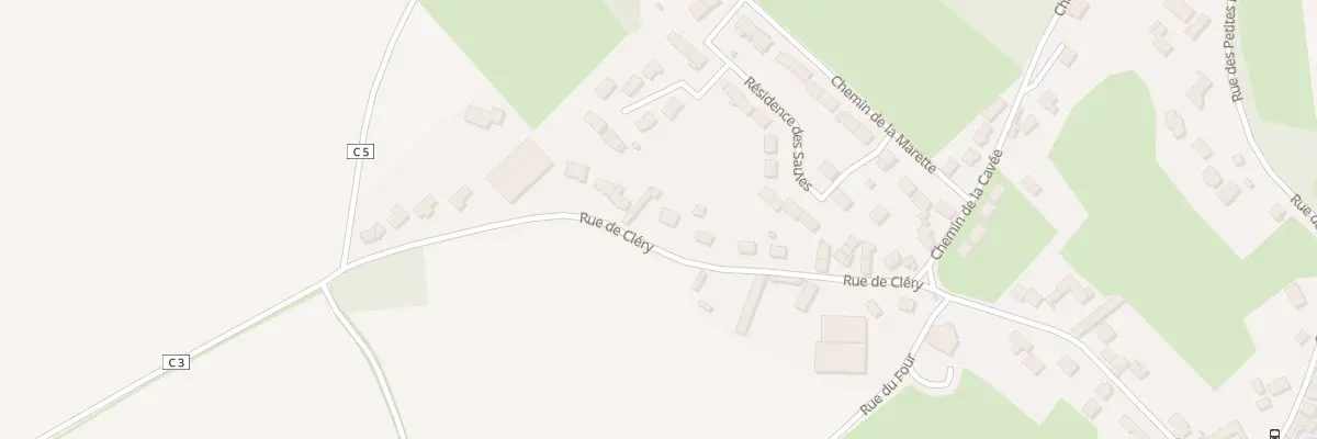 Plan du 72 Rue de Cléry à Frémécourt