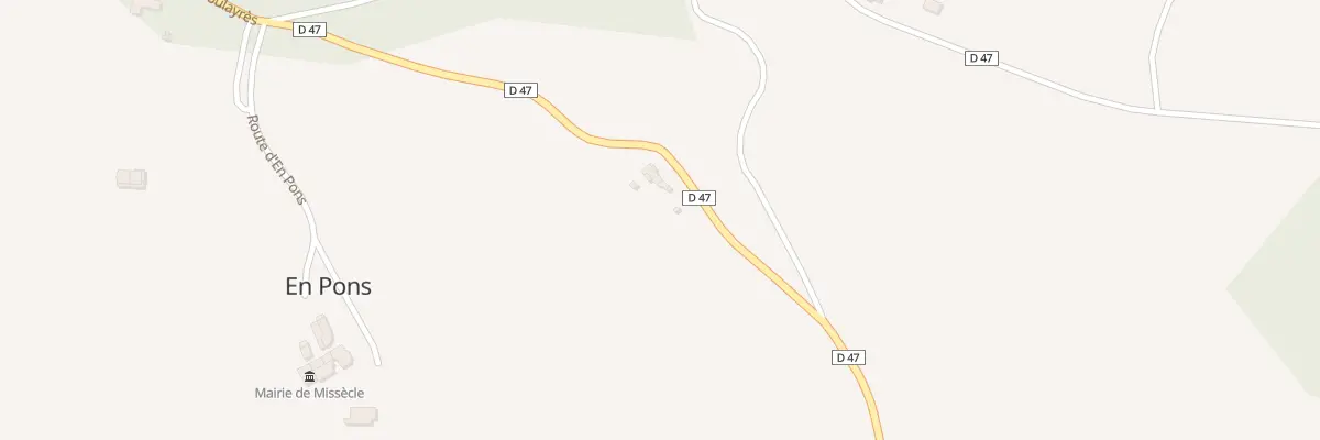 Plan du 5044 La Pesso Grando à Missècle