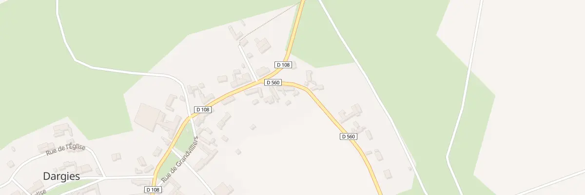 Plan du 37 Rue de Grandvilliers à Dargies