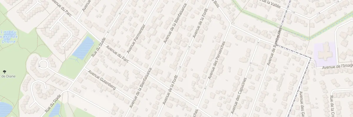 Plan du 22 Av de la Forêt aux Clayes-sous-Bois