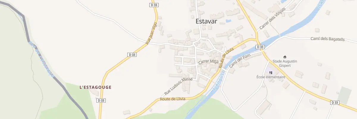 Plan du 3 Rue Ludovic Masse à Estavar