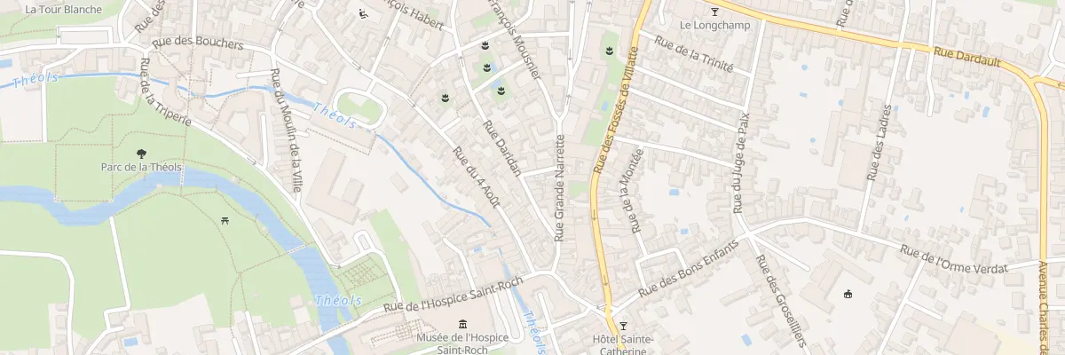 Plan du 19 Rue Daridan à Issoudun