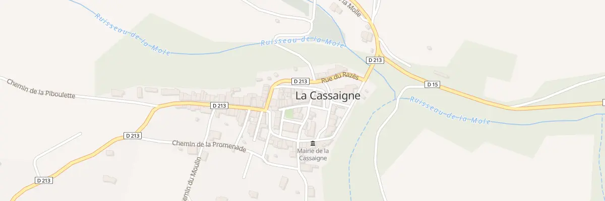 Plan du 4 Pas du Porche à La Cassaigne