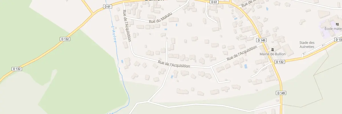 Plan du 6 Che du Pin à Bullion