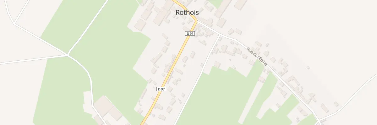 Plan du 5 Rue de Malmifait à Rothois
