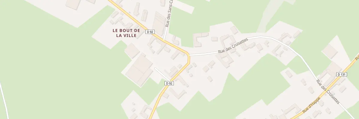 Plan du 1 Rue du Bout de la Ville à Campagne-lès-Boulonnais