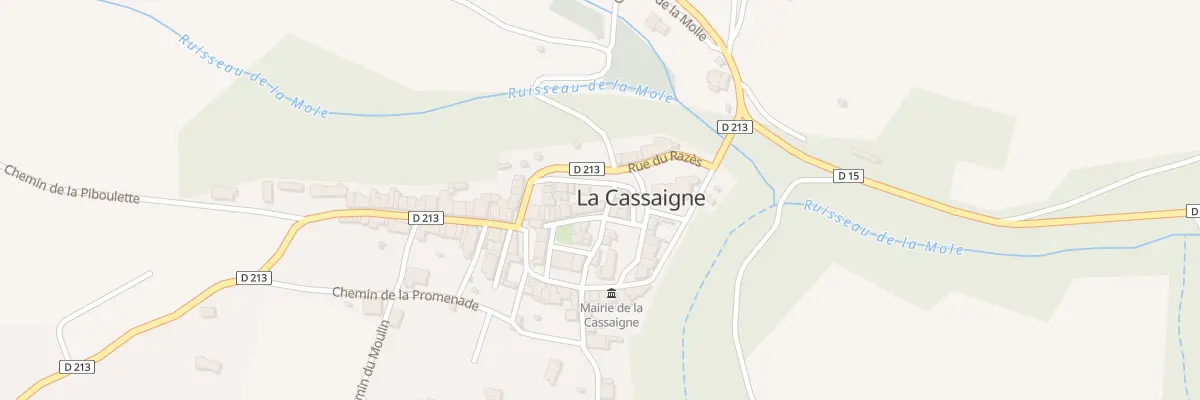 Plan du 2 Pas du Porche à La Cassaigne