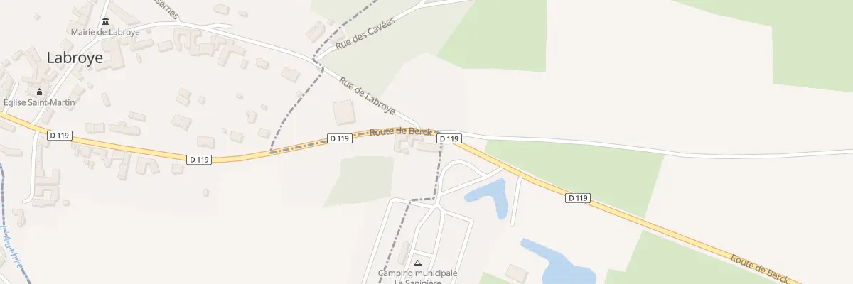 Plan du 18 Rue Perdue à Labroye