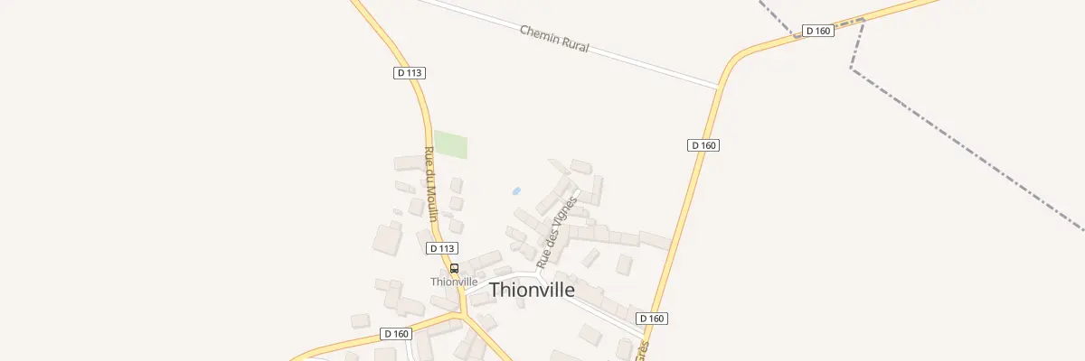 Plan du 11 Rue des Vignes à Congerville-Thionville