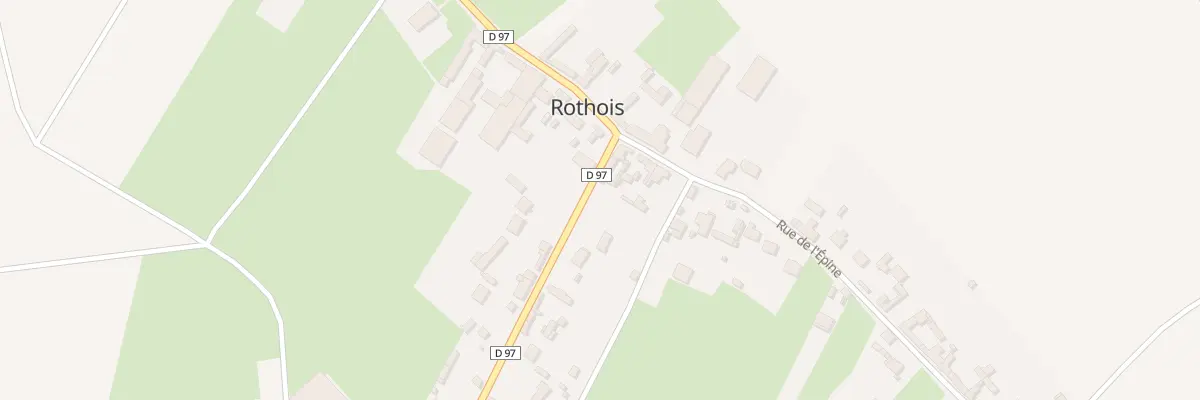 Plan du 1 Rue de Malmifait à Rothois