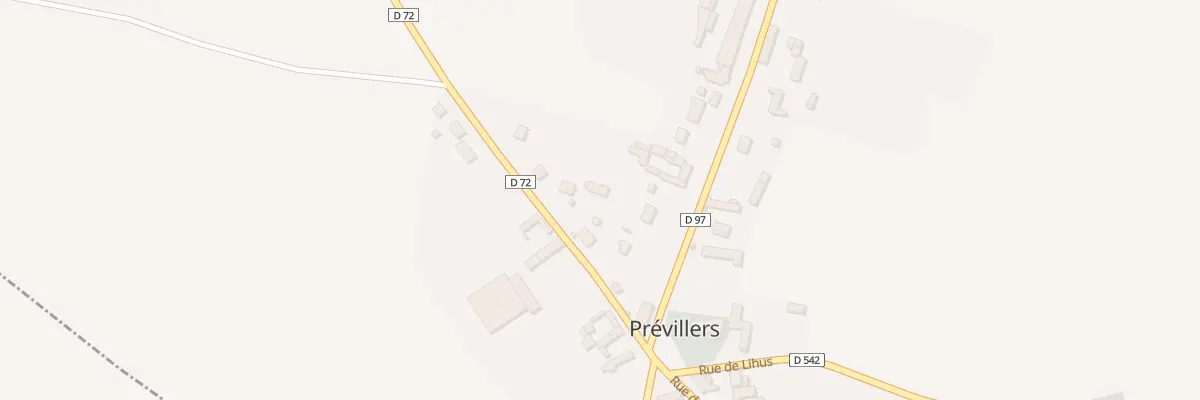 Plan du 9 Rue Principale à Prévillers