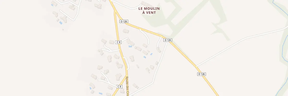 Plan du 3 Rte de St Papoul à Issel