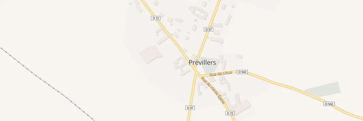 Plan du 5 Rue de Grandvilliers à Prévillers