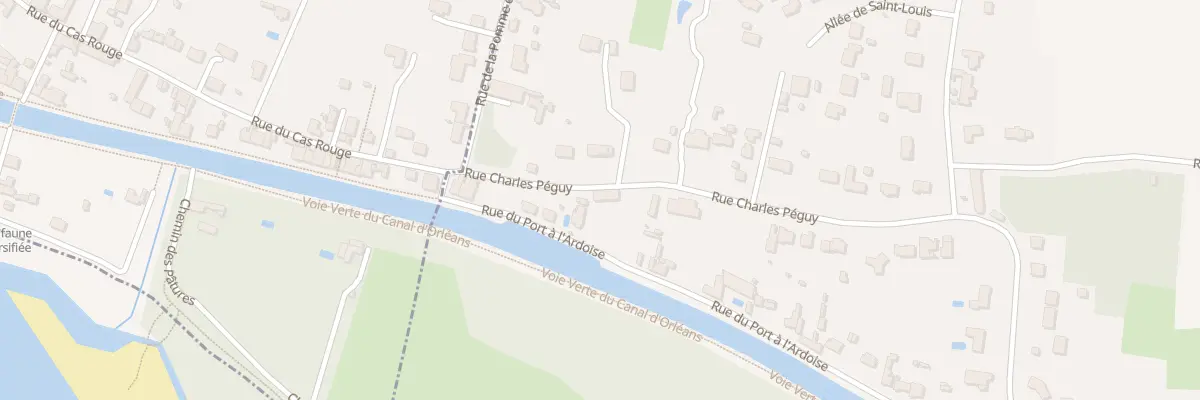 Plan du 113 Rue Charles Péguy à Chécy