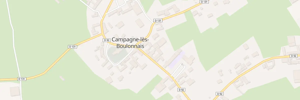 Plan du 3 Rue des Ecoles à Campagne-lès-Boulonnais