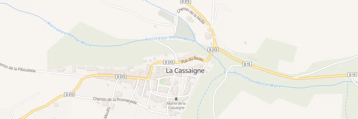Plan du 8 Rue du Razès à La Cassaigne