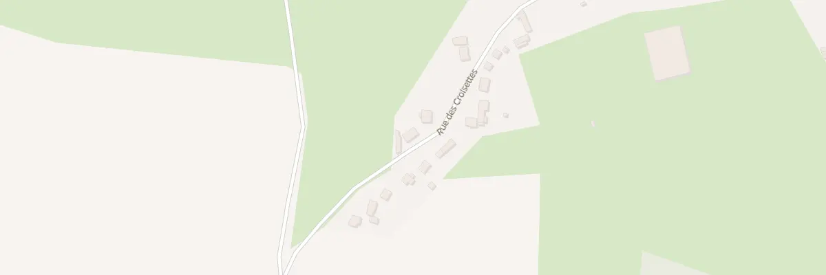 Plan du 20 Rue des Croisettes à Bussus-lès-Yaucourt