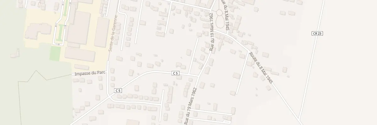 Plan du 4 Che de la Garenne à Pussay