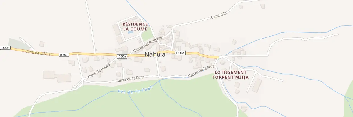 Plan du 5000F Cae de les Piques à Nahuja