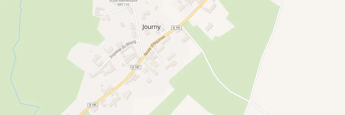 Plan du 1 Imp du Mont à Journy