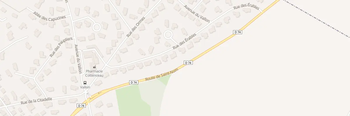 Plan du 16 Rue des Erables à Chavenay