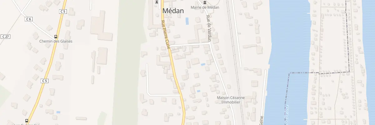 Plan du 39 Rue de Verdun à Médan
