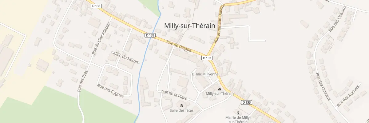 Plan du 29B Rue de Dieppe à Milly-sur-Thérain