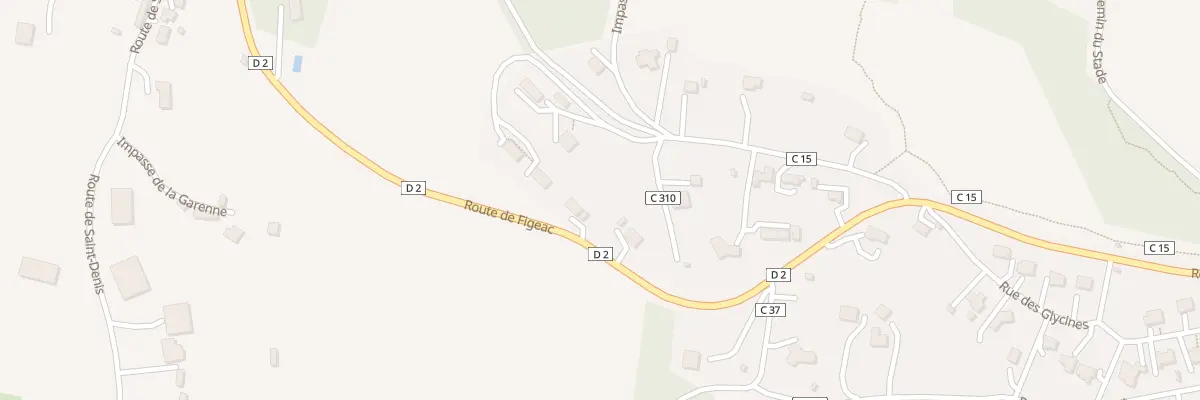 Plan du 5083A Mas des Maries à Lissac-et-Mouret