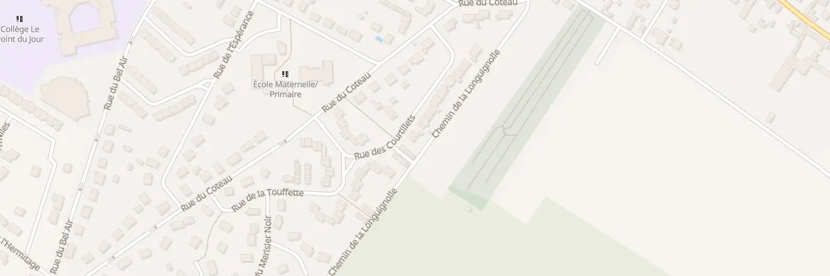 Plan du 145 Rue des Courtillets à Auneuil